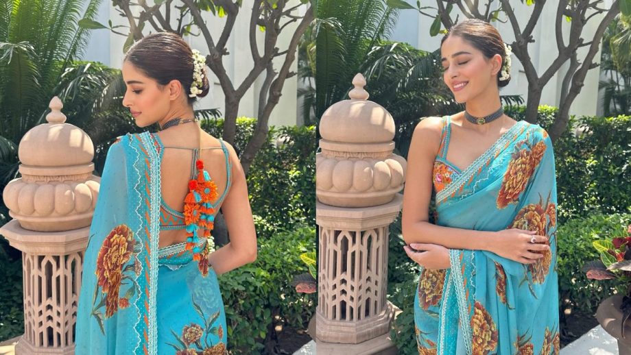Kesari Chapter 2 Actress Ananya Panday Radiates Elegance In Simple Saree Looks 944675