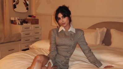 Khushi Kapoor Rocks the Effortless Chic Look in a Checkered Dress