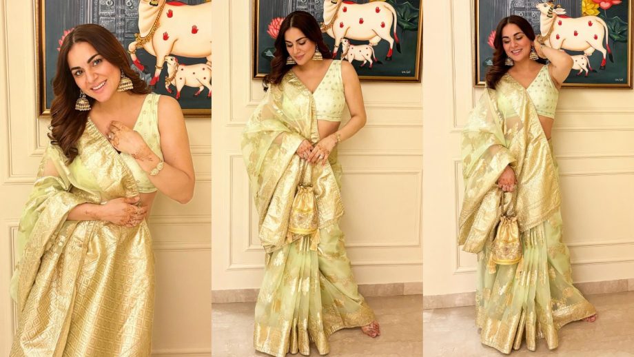 Kundali Bhagya Fame Shraddha Arya's Blouse Collection Every Bride Must-have 945017