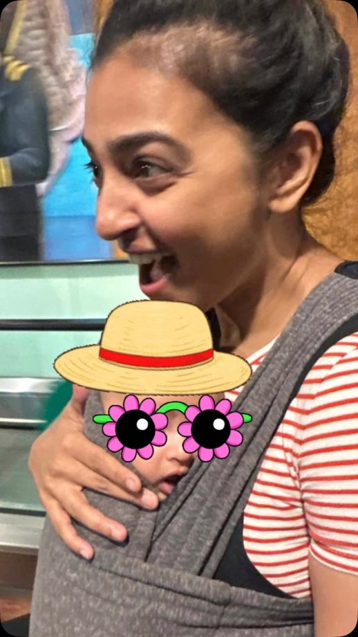 Radhika Apte Returns To Mumbai, Shows Her Daughter's Glimpse For The First Time 942877