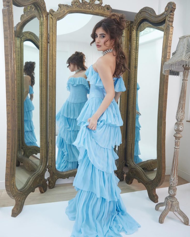 Rasha Thadani Looks Like a Real-Life Elsa in a Magical Ice Blue Gown 944235