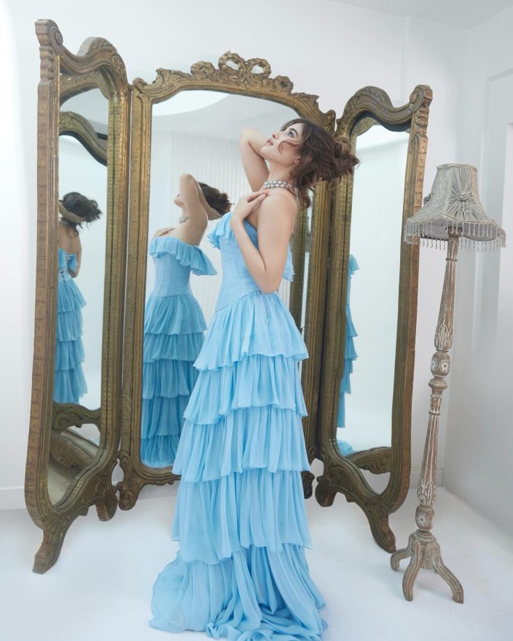 Rasha Thadani Looks Like a Real-Life Elsa in a Magical Ice Blue Gown 944239