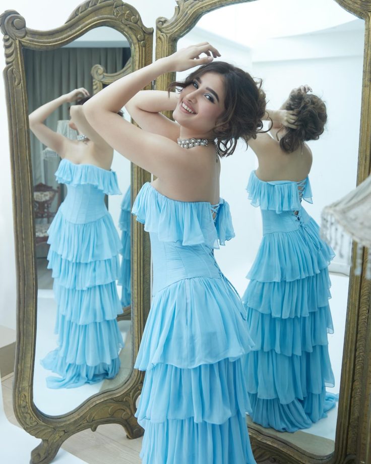 Rasha Thadani Looks Like a Real-Life Elsa in a Magical Ice Blue Gown 944242