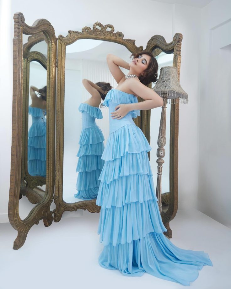 Rasha Thadani Looks Like a Real-Life Elsa in a Magical Ice Blue Gown 944243