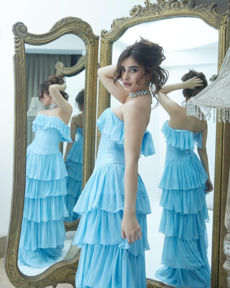 Rasha Thadani Looks Like a Real-Life Elsa in a Magical Ice Blue Gown 944228