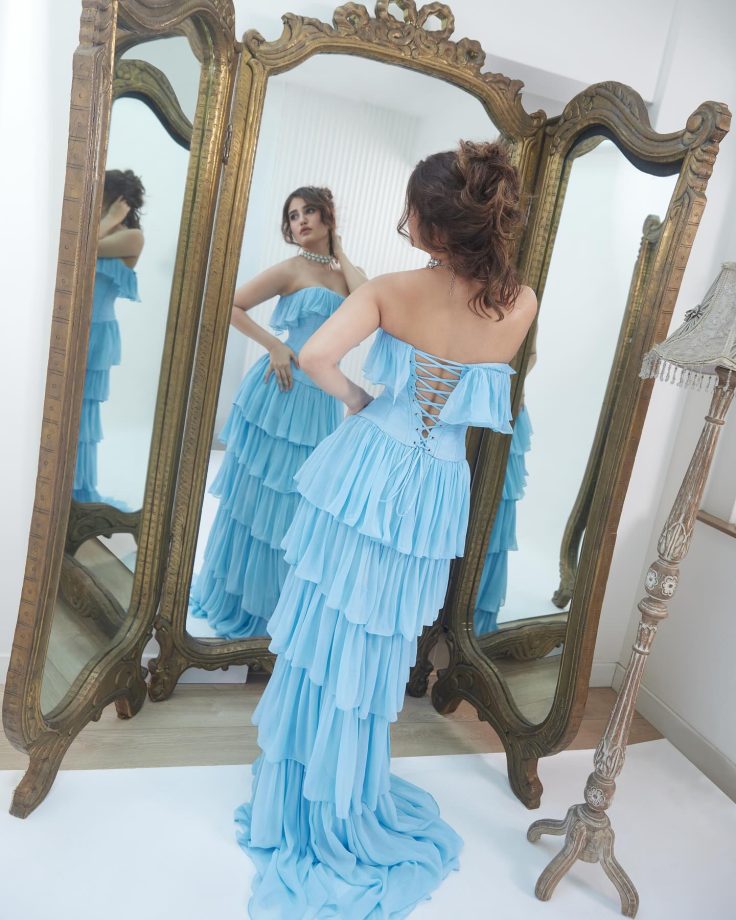 Rasha Thadani Looks Like a Real-Life Elsa in a Magical Ice Blue Gown 944233