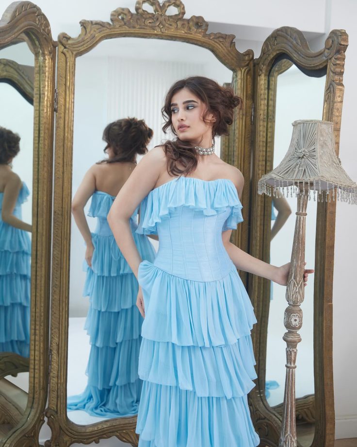 Rasha Thadani Looks Like a Real-Life Elsa in a Magical Ice Blue Gown 944234