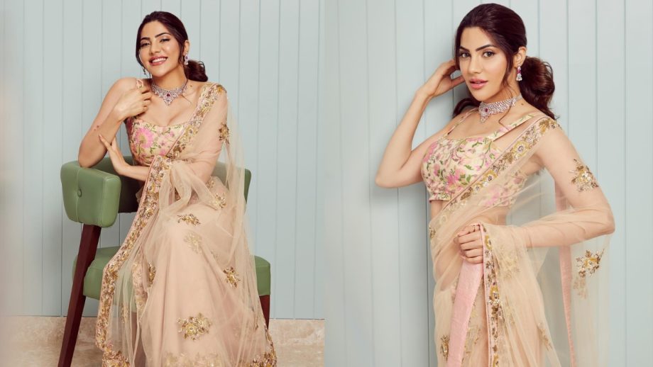 Sheer Sarees Are Stealing the Show: Munmun Dutta, Nikki Tamboli, &  Mouni Roy Nailed the Look 944694