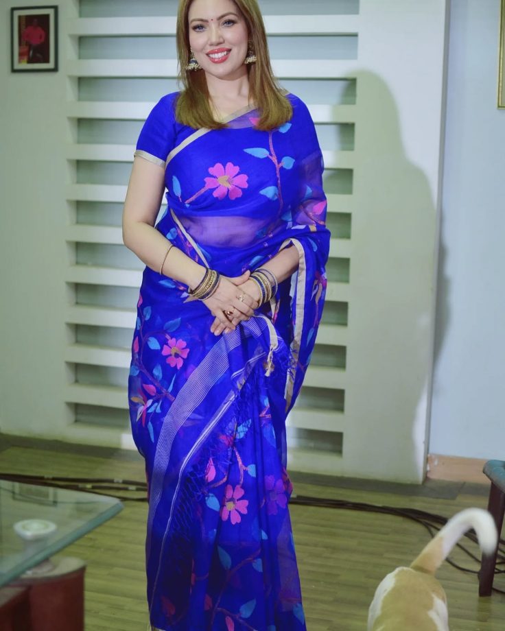 Sheer Sarees Are Stealing the Show: Munmun Dutta, Nikki Tamboli, &  Mouni Roy Nailed the Look 944691