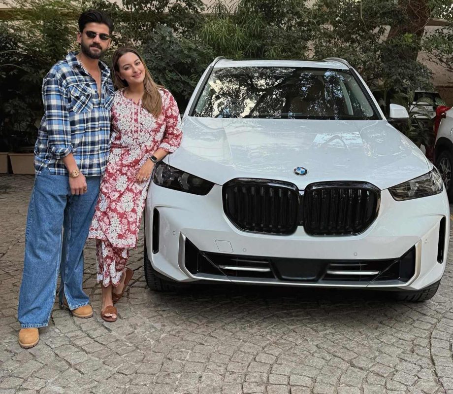 Sonakshi Sinha's Husband Zaheer Iqbal Buys Luxurious White BMW Car, Shares Cute Moments 945692