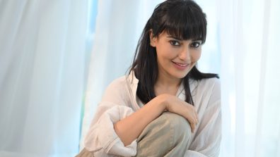 Surbhi Jyoti Keeps It Effortlessly Chic in a Classic Black and Grey Look