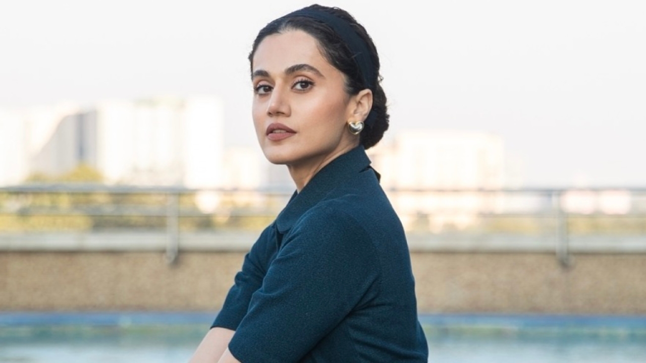 Taapsee Pannu’s Heartwarming Gesture Creates a Cherished Moment for an Elderly Couple 943119