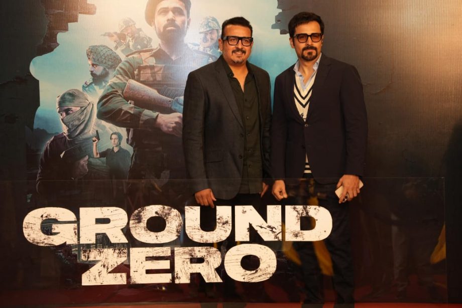The historic premiere of Excel Entertainment's Ground Zero kicks off with BSF Jawans and entire team walking the red carpet! 945033