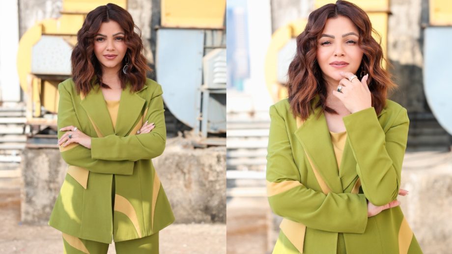 Times Rubina Dilaik Personified Class In Pop Pantsuits - Check Photos 944996