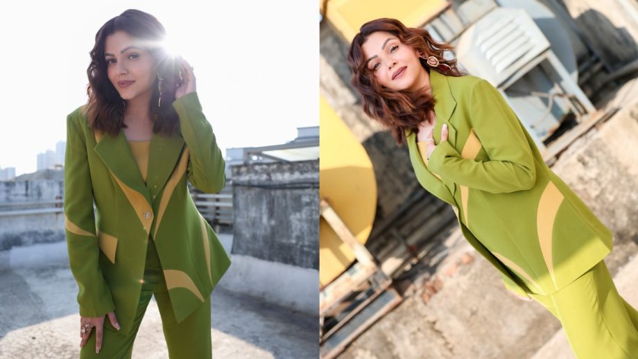 Times Rubina Dilaik Personified Class In Pop Pantsuits - Check Photos 944997