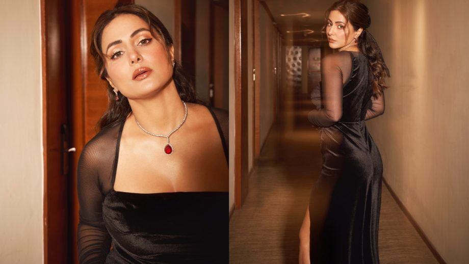 Who Rocked the Thigh-High Slit Dress Look? Tejasswi, Mouni, or Hina 944364