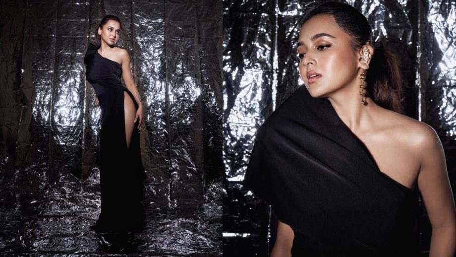Who Rocked the Thigh-High Slit Dress Look? Tejasswi, Mouni, or Hina 944370