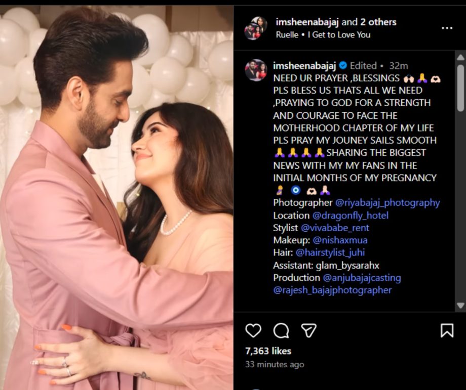 Yeh Rishta Kya Kehlata Hai's Rohit Purohit Announces Pregnancy With Sheena Bajaj, See Heart-Melting Video 946391