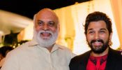 A Man of Gratitude! Allu Arjun placed a photograph of his first director Raghavendra Rao Garu, at his office entrance! 948946