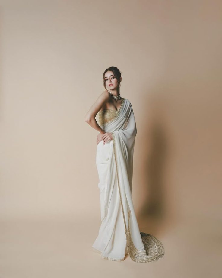 Ananya Panday’s Modern Saree Moment Shines Bright 949117