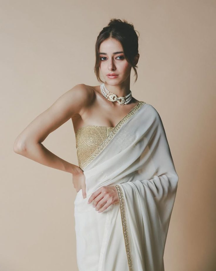 Ananya Panday’s Modern Saree Moment Shines Bright 949118