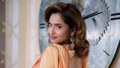 Ankita Lokhande Looks Ethereal in Dreamy Orange Ruffled Saree Look 947038