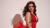 Avneet Kaur Blooms Like A Flower In Red Gown With Bold Cut-out - See Photos 948894