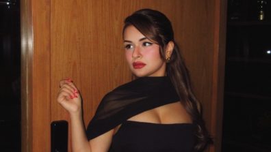 Avneet Kaur Breaks Internet In Bold Black Strapless Mini-dress, Checkout