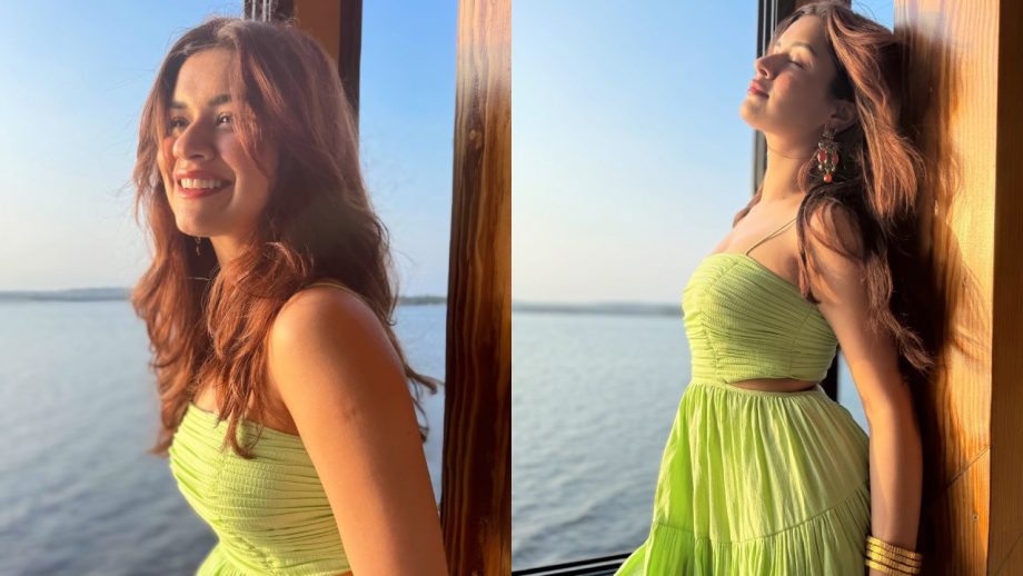 Avneet Kaur Vs Chahat Pandey: Who Wore The Simple Slip Backless Maxi Dress Better? 947633