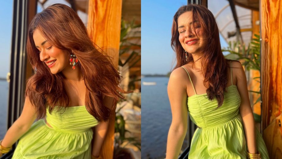 Avneet Kaur Vs Chahat Pandey: Who Wore The Simple Slip Backless Maxi Dress Better? 947634