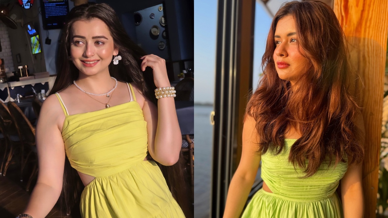 Avneet Kaur Vs Chahat Pandey: Who Wore The Simple Slip Backless Maxi Dress Better? 947635