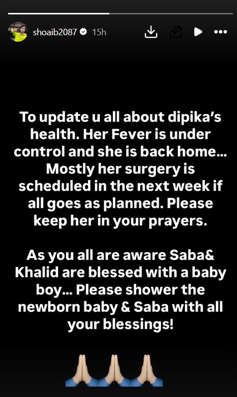 Dipika Kakar Health Update: Tumour Surgery To Be Done Next Week 949066