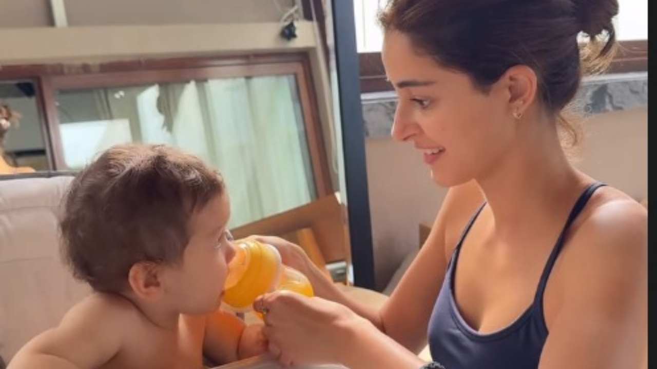 Ananya Panday Is The Coolest 'Maasi' As She Feeds Nephew River - See Here! 948652