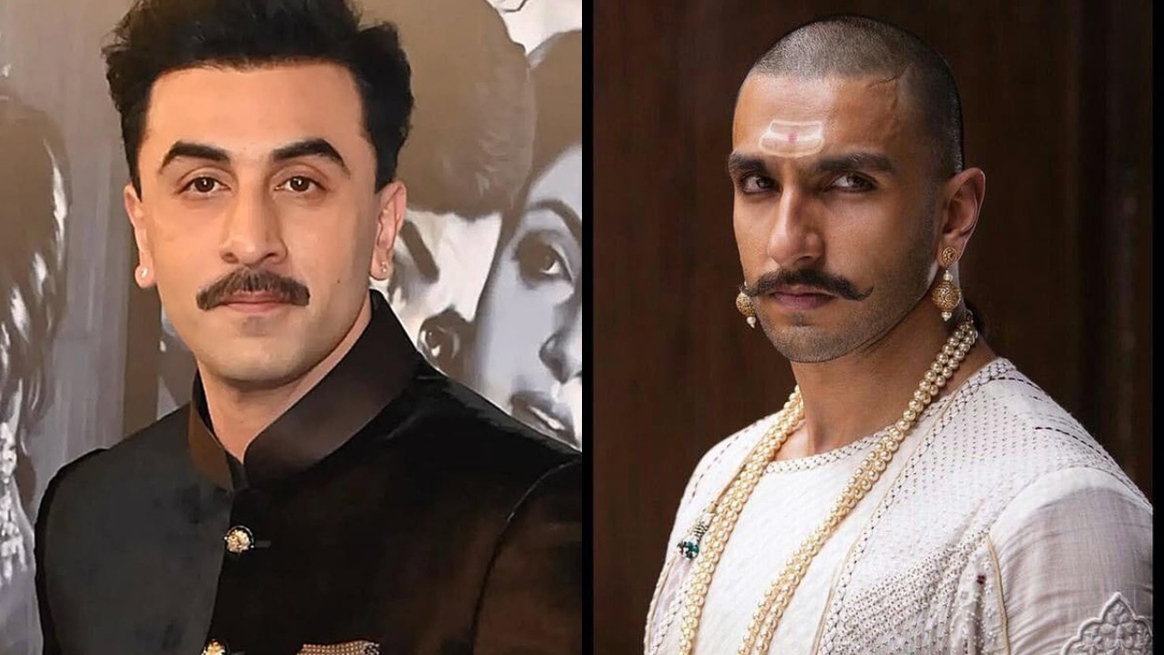 From Ranbir Kapoor to Ranveer Singh: 5 Bollywood Actors Bringing Back the Classic Moustache Look of the 70s! 948123
