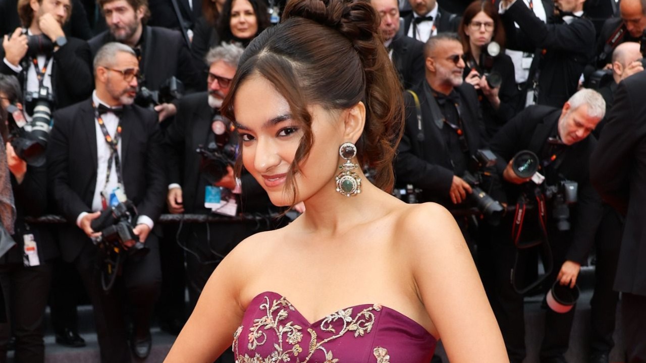 Global Star Anushka Sen's Another Global Feat: Marks Her Debut at the Cannes Film Festival and slays with an ode to India-Korea in a special way at the carpet 948218