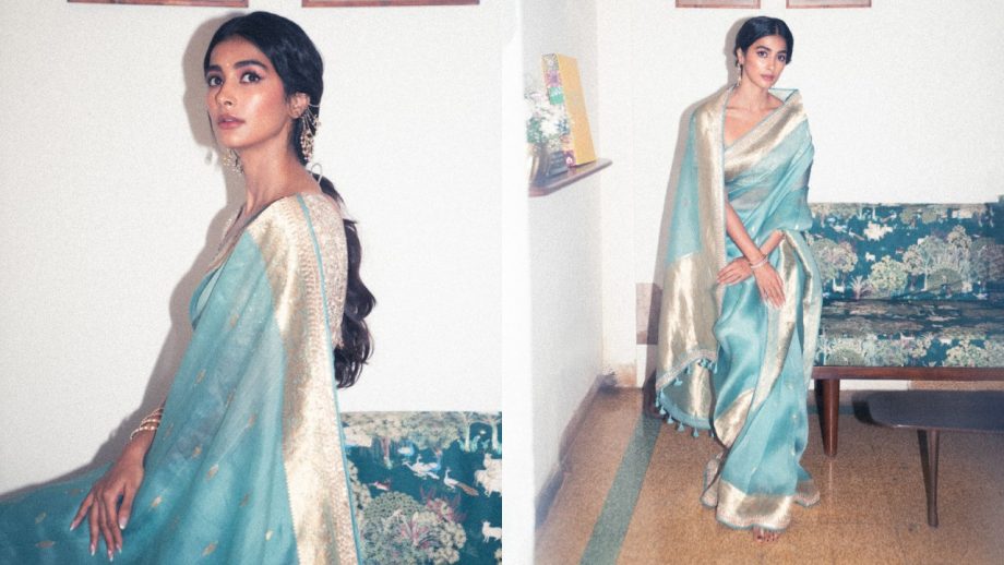 Grace in Every Drape Check Out Pooja Hegde’s Saree Statement 949998