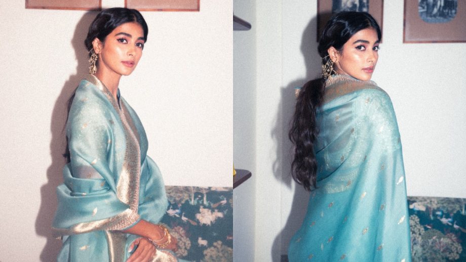 Grace in Every Drape Check Out Pooja Hegde’s Saree Statement 950000