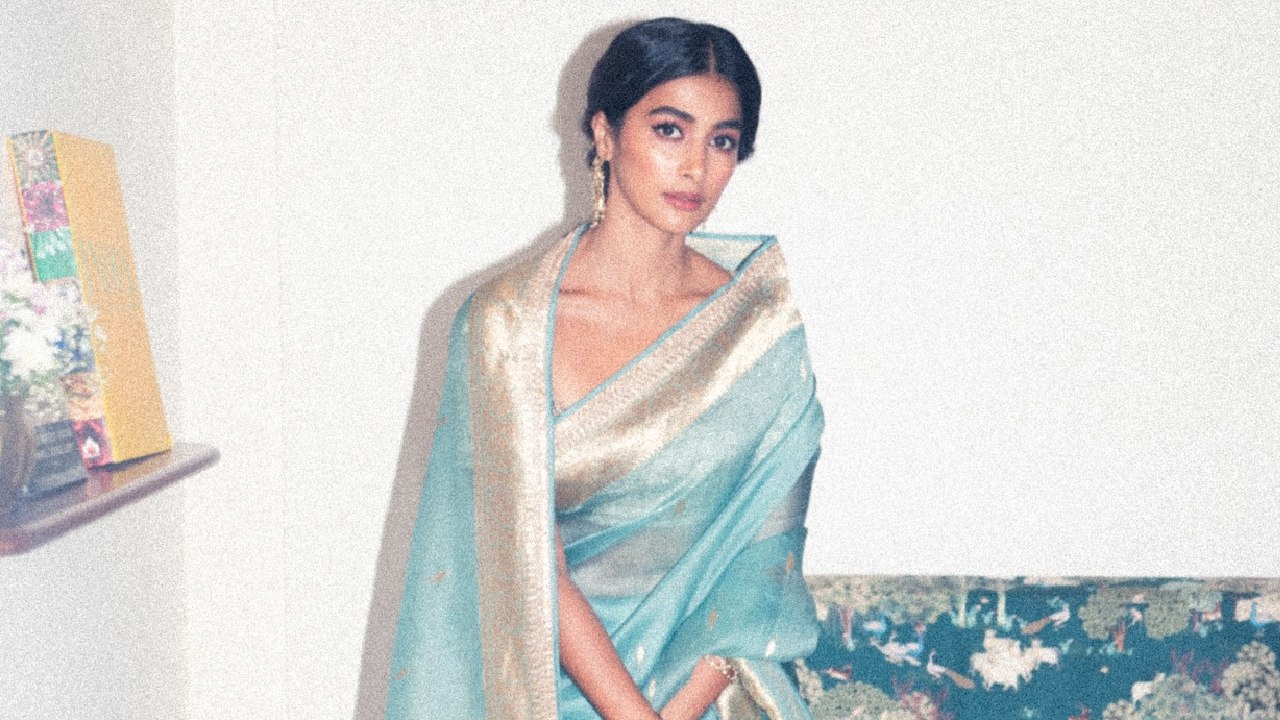 Grace in Every Drape Check Out Pooja Hegde’s Saree Statement 950001