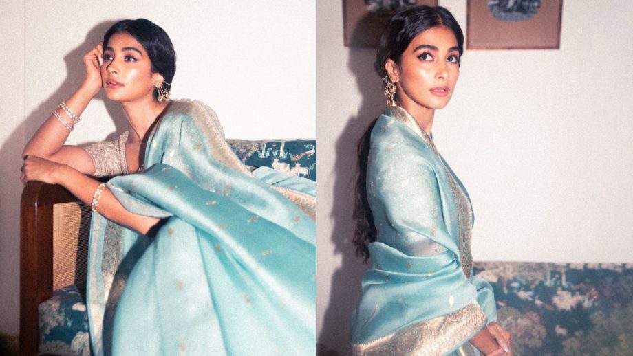 Grace in Every Drape Check Out Pooja Hegde’s Saree Statement 949997