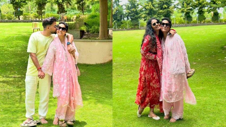 Hina Khan, Vikrant Massey & Priyanka Chopra's Mom Seek Peace At Gurudev Sri Sri Ravi Shankar Meet 949431