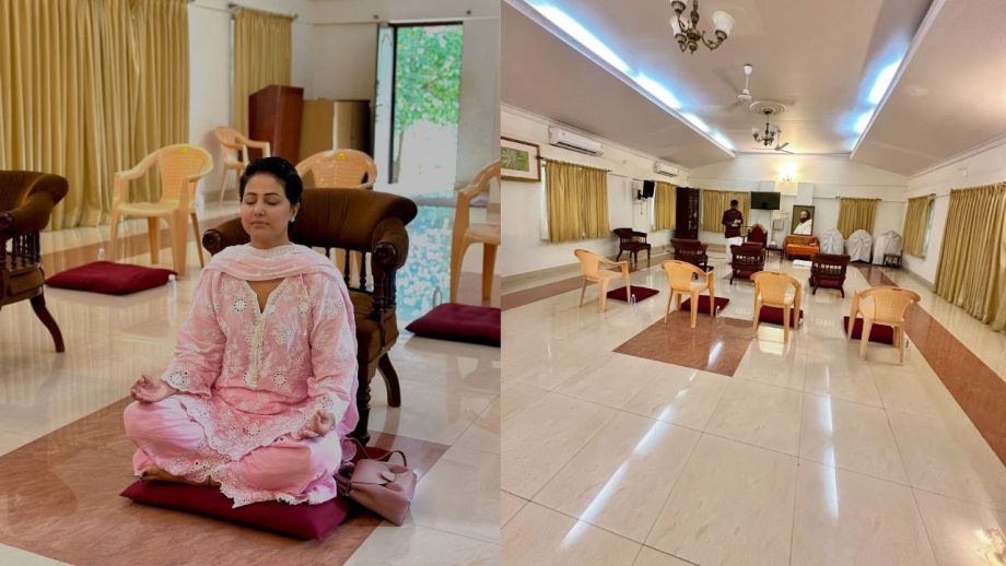 Hina Khan, Vikrant Massey & Priyanka Chopra's Mom Seek Peace At Gurudev Sri Sri Ravi Shankar Meet 949430