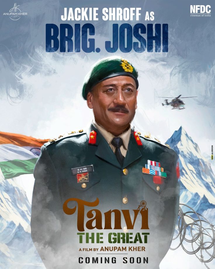 Jackie Shroff Joins Forces with Anupam Kher as Brigadier Joshi in 'Tanvi: The Great' 947302