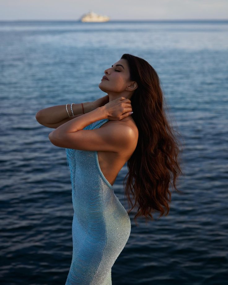 Jacqueline Fernandez Brings Mermaid Magic to the Shoreline 949950