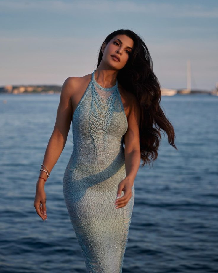 Jacqueline Fernandez Brings Mermaid Magic to the Shoreline 949953