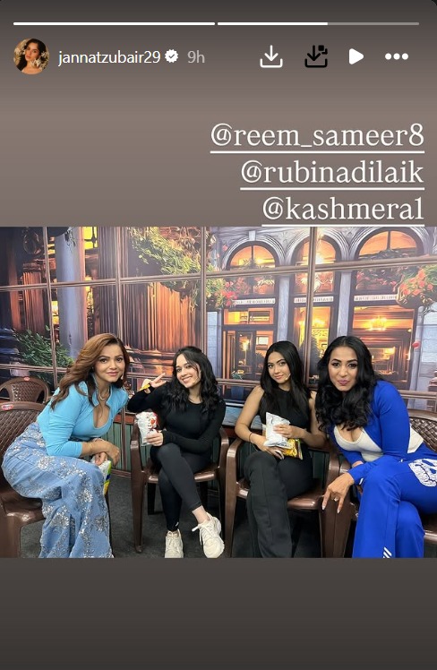 Jannat Zubair Returns To Laughter Chefs S2, Shares BTS With Rubina Dilaik, Reem Shaikh & Others 949690