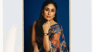 Kareena Kapoor Khan Redefines Vintage Charm In Simple Blue Floral Saree – See Pics
