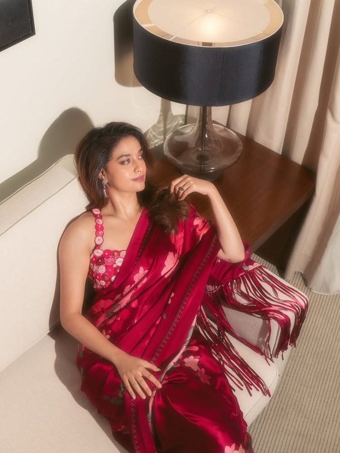 Keerthy Suresh Delivers a Showstopping Saree Moment in Dubai 948443