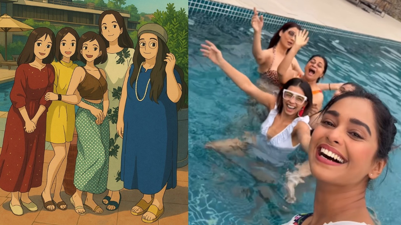 Kumkum Bhagya Girls Mugdha Chaphekar, Simran Budharup & Others Raise Hotness Inside Pool - Watch 947396