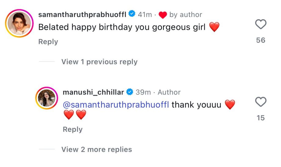 Manushi Chillar's Birthday Celebration Goes On For 33 Hours And 30 Minutes; See Post 948466