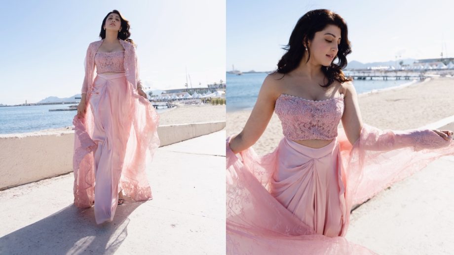 Meenakshi Chaudhary Stuns In Tangerine Gown, Pranita Subhash Turns Barbie In Pink Attire 948775
